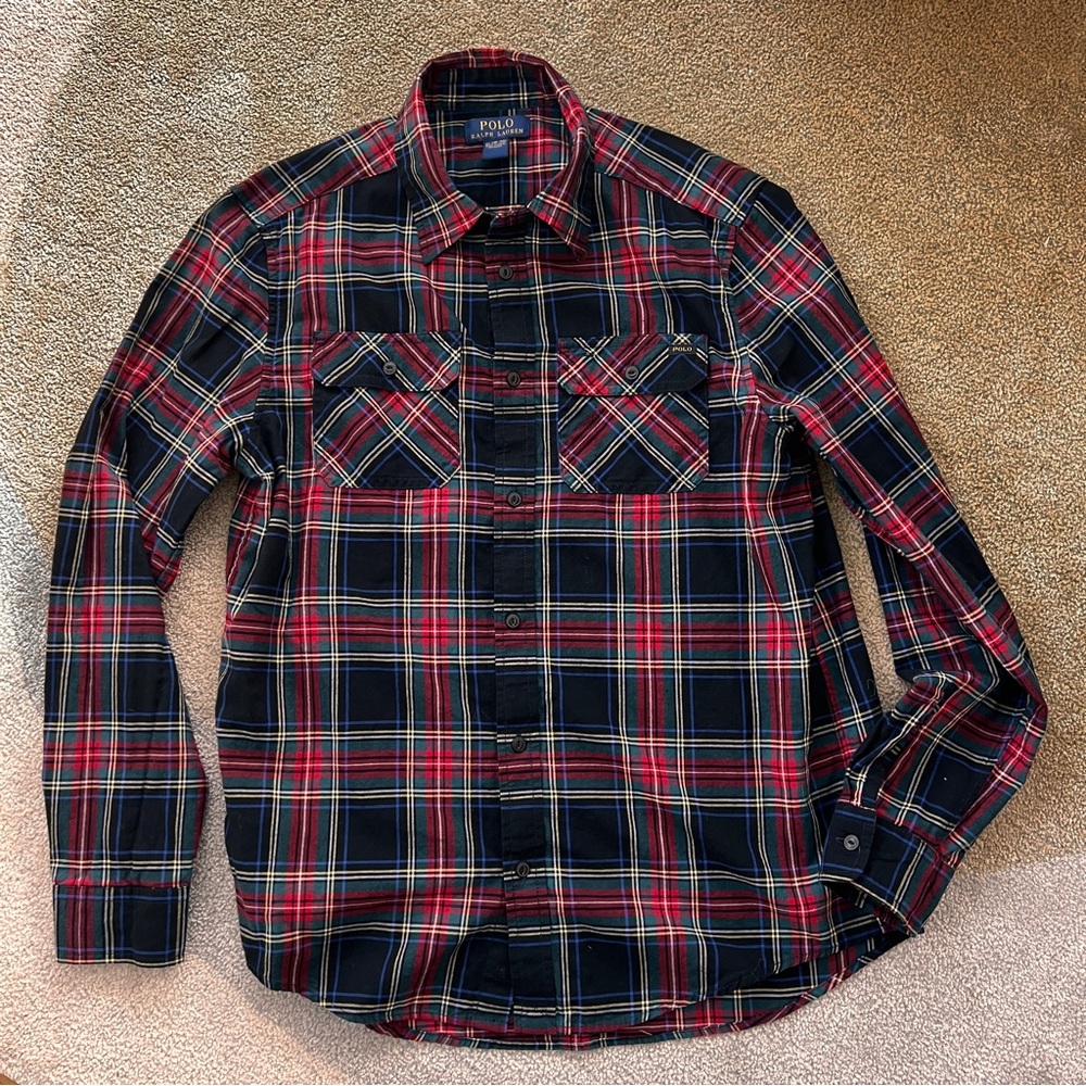 Ralph Lauren Multicolor Plaid Shirt - Picture 9 of 9